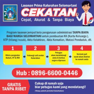 Pelayanan Jemput Bola di Hari Selasa dan Jum’at