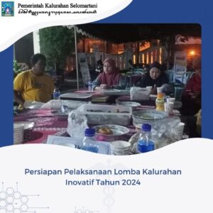 Persiapan Pelaksanaan Lomba Kalurahan Inovatif Tahun 2024