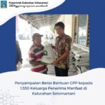 Penyampaian Beras Bantuan CPP kepada 1.530 Keluarga Penerima Manfaat di Kalurahan Selomartani