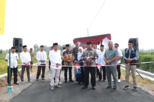 Peresmian Jalan Kalurahan Plataran-Gatak I Kalurahan Selomartani