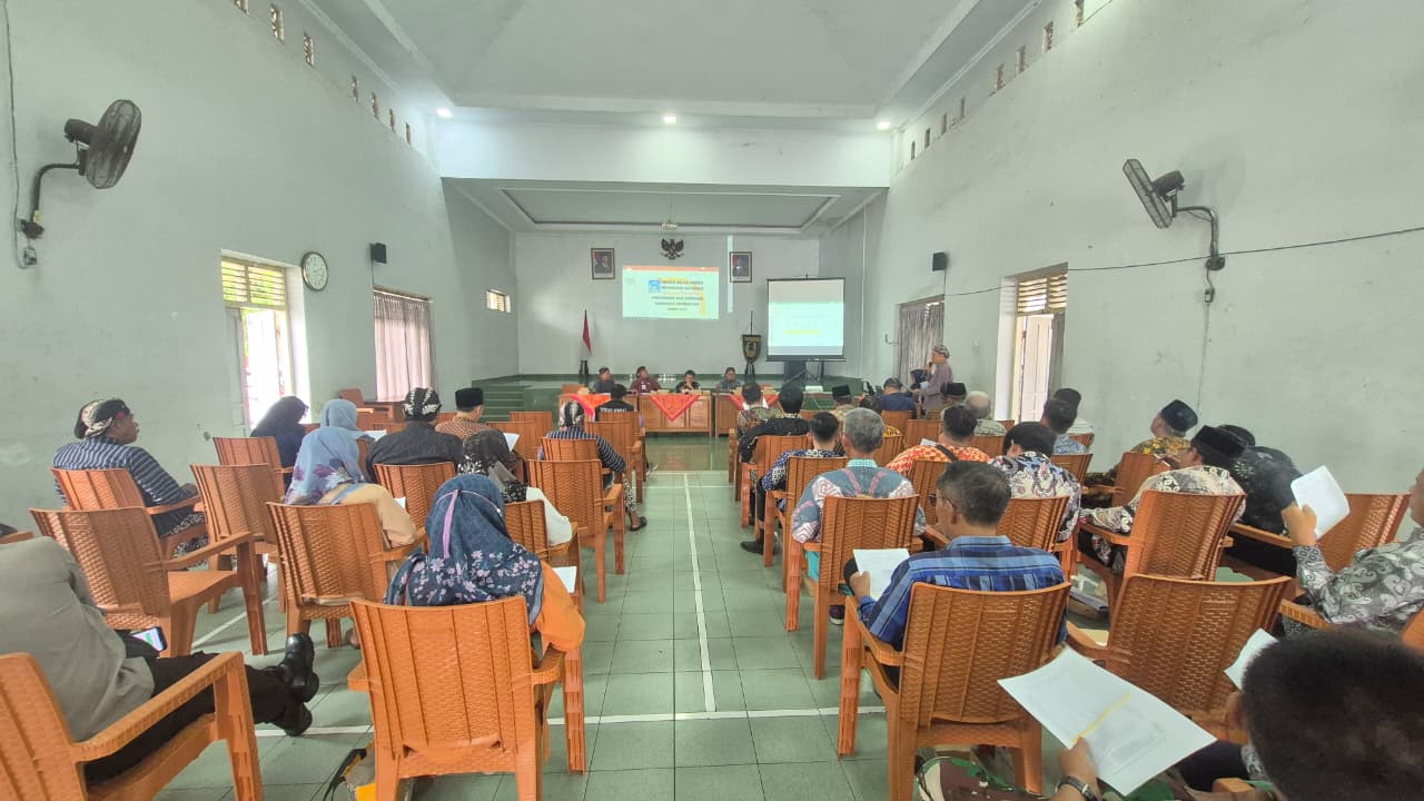Musyawarah Kalurahan Data Kemiskinan Tahun 2025